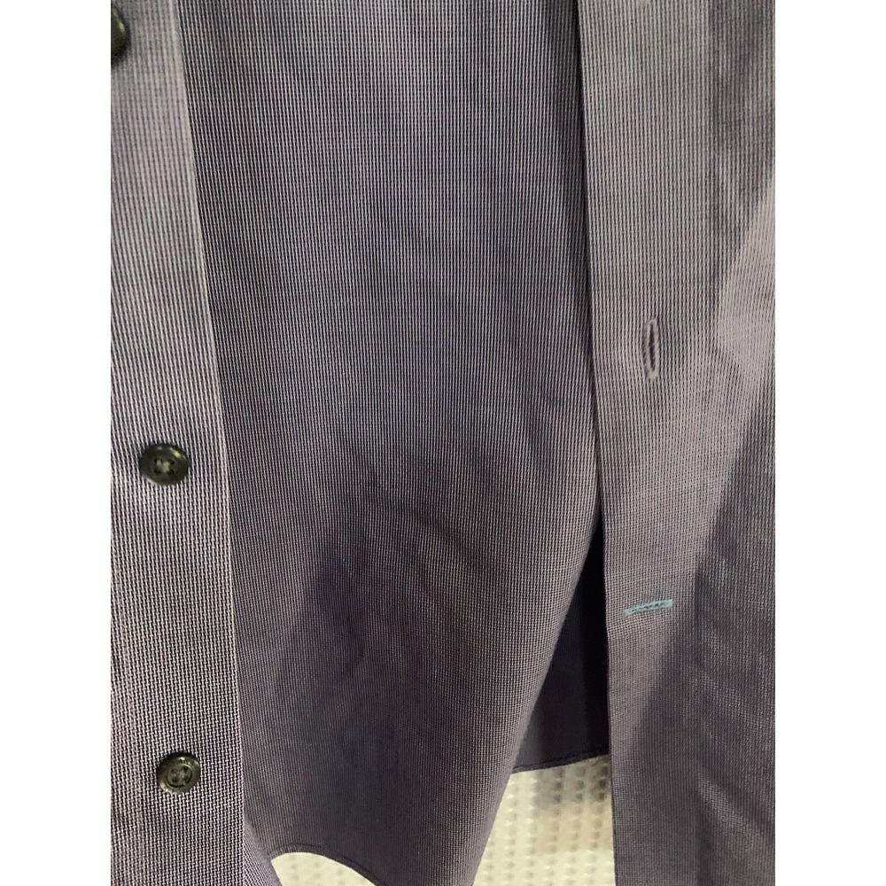 Banana Republic Grant Fit Button Up Wash‎ Shirt Mens Small Purple Long Sleeve - Picture 6 of 10